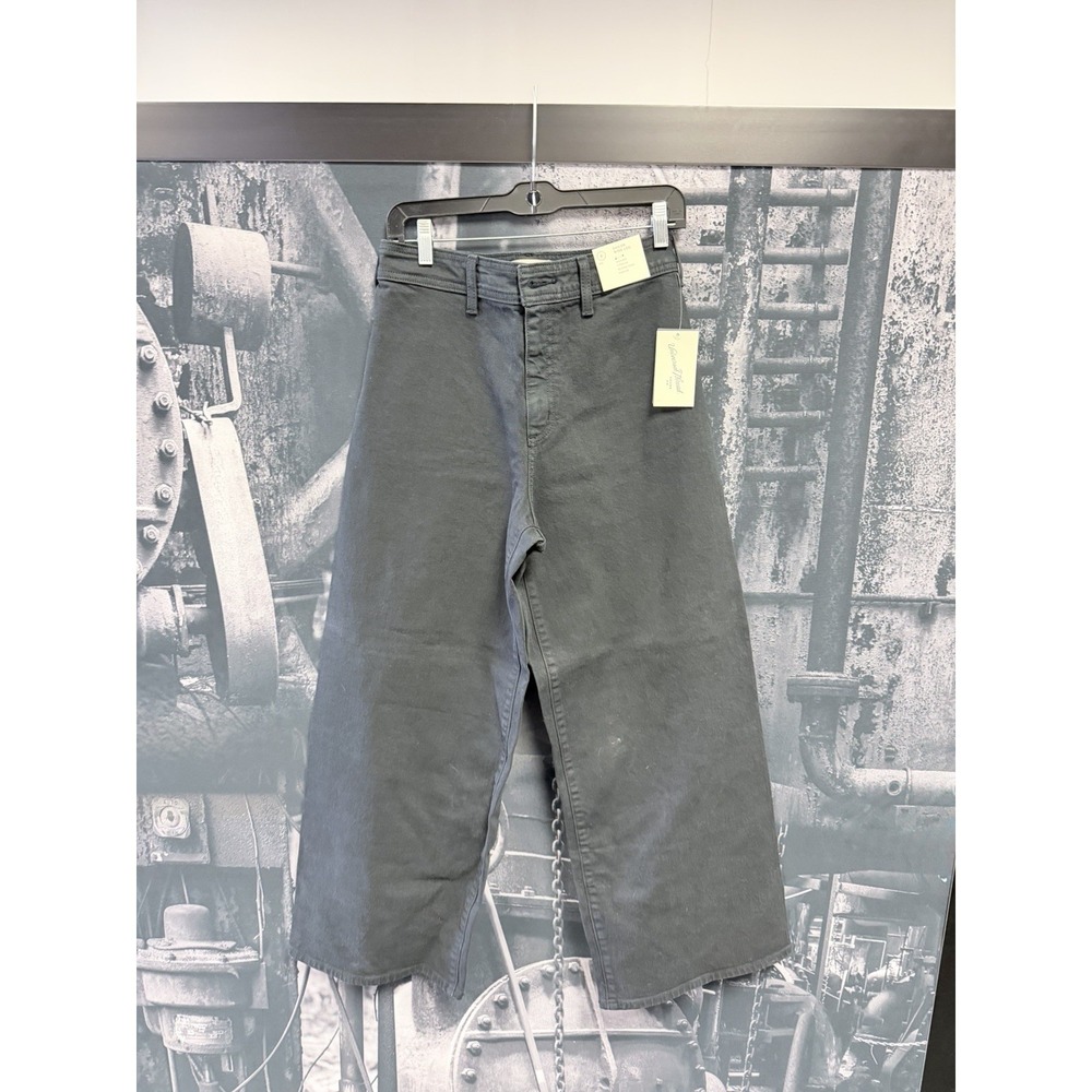 Universal Thread Women's High Rise Sailor Wide  Black Size 6